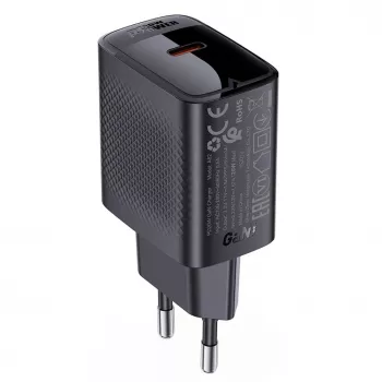 ACEFAST A82 GaN USB-C PD 20W seinadapter - must
