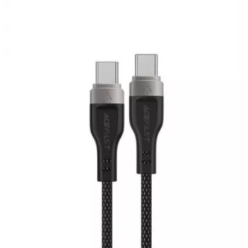 Acefast C11-03 3in1 USB-C to USB-C kaabel 100W 480Mbps 1,2m Must