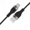 ACEFAST C11-04 USB-A to USB-C 3A Magnetic Punutud Kaabel 1,2m Must