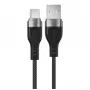 ACEFAST C11-04 USB-A to USB-C 3A Magnetic Punutud Kaabel 1,2m Must