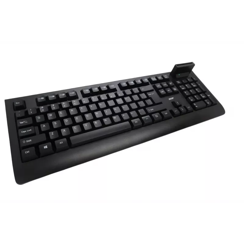 Acer AKW320 Juhtmega klaviatuur nutika kaardilugejaga, USA rahvusvaheline paigutus, must