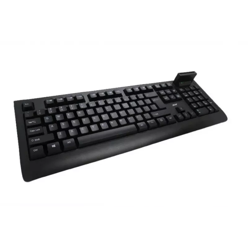 Acer AKW320 Juhtmega klaviatuur nutika kaardilugejaga, USA rahvusvaheline paigutus, must