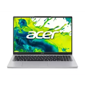 Acer Aspire Lite 15 AL15-54P-55WH Sülearvuti, 15.6 inch Full HD, Intel Core Ultra 5 115U, 16 GB LPDDR5X, 512 GB SSD, Intel UHD Graphics, Windows 11 Home, USA rahvusvaheline klaviatuur, helehõbe, 24-kuuline garantii