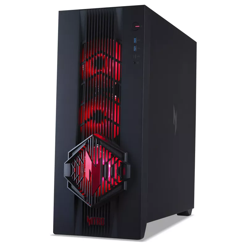 Acer Nitro 70 N70X3D-100 mänguarvuti, AMD Ryzen 7 9800X3D, 32GB DDR5, 1TB SSD, RTX 5070, Windows 11 Home