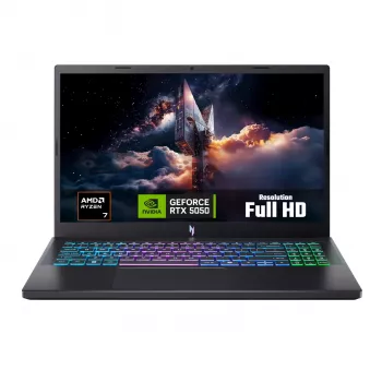 Acer Nitro V 15 ANV15-A31-R1P4 mängusülearvuti, 15.6-tolline Full HD IPS 165Hz, AMD Ryzen 7 170, 16GB DDR5, 512GB SSD, GeForce RTX 5050 8GB, Windows 11 Home
