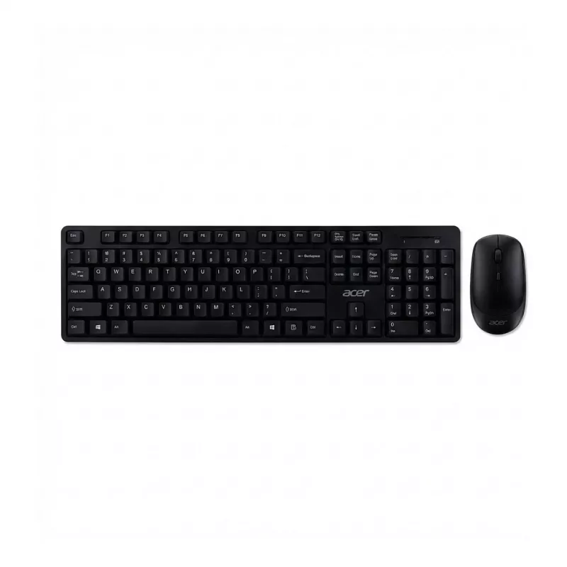 Acer juhtmeta klaviatuuri ja hiire komplekt must