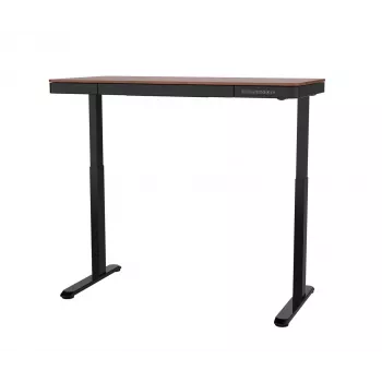 ACJ ACTIVEJET ET119S-CZ/O elektriline reguleeritava kõrgusega laud 120x60 cm must/pähkel