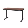 ACJ ACTIVEJET ET119S-CZ/O elektriline reguleeritava kõrgusega laud 120x60 cm must/pähkel