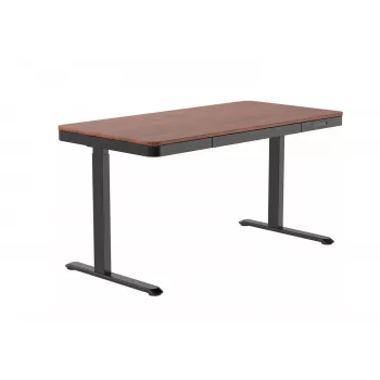ACJ ACTIVEJET ET119S-CZ/O elektriline reguleeritava kõrgusega laud 120x60 cm must/pähkel