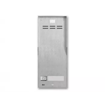 ACO FAM-P-1NPACC NT pinnale paigaldatav välisuksetelefon RFID-lugejaga 1 korterile, hõbedane