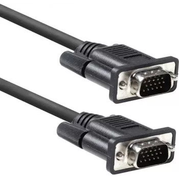 ACT AC3513 VGA-kaabel 3m isane-isane must
