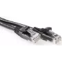 ACT IB2952 0,25m Cat6a U/UTP paigalduskaabel, must