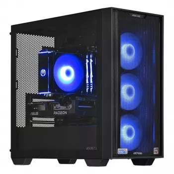ACTINA PC AMD Ryzen 5 5600 16 GB DDR4-SDRAM 1 TB SSD AMD Radeon RX 7600 Mini Tower Black