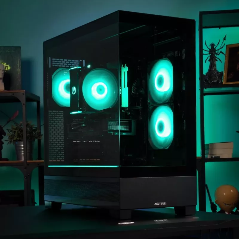 ACTINA PC AMD Ryzen 7 5700X 16 GB DDR4-SDRAM 1 TB SSD NVIDIA GeForce RTX 5070 Midi Tower Must