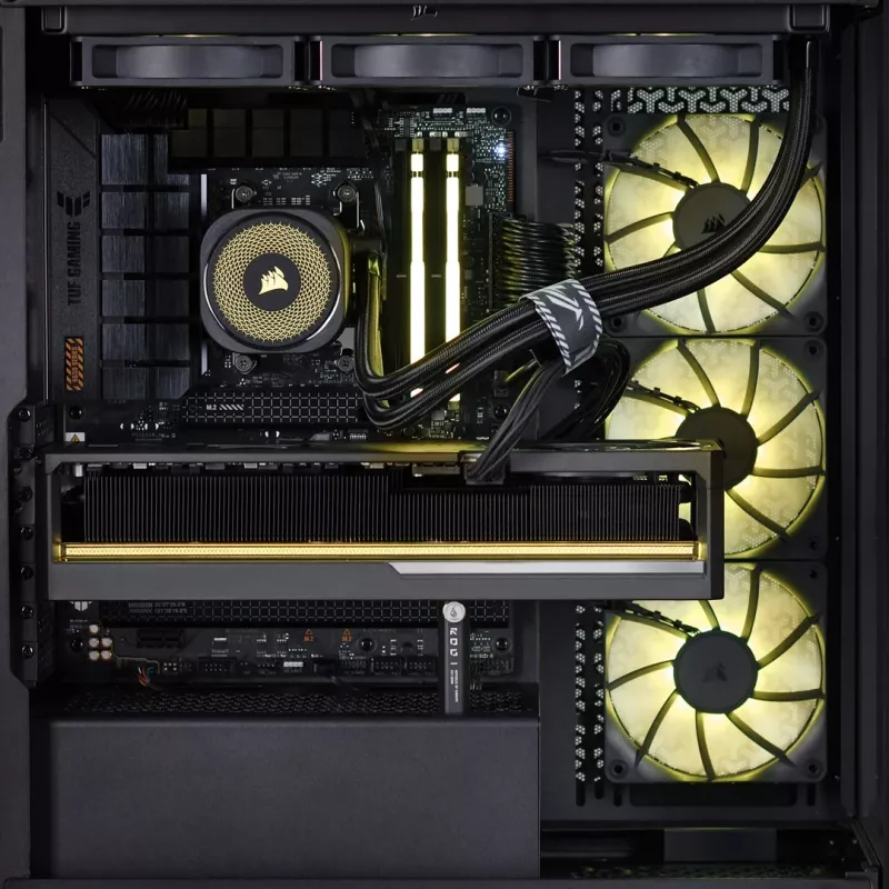 ACTINA PC AMD Ryzen 7 7800X3D 32 GB DDR5-SDRAM 2 TB SSD AMD Radeon RX 9070 XT Midi Tower Must