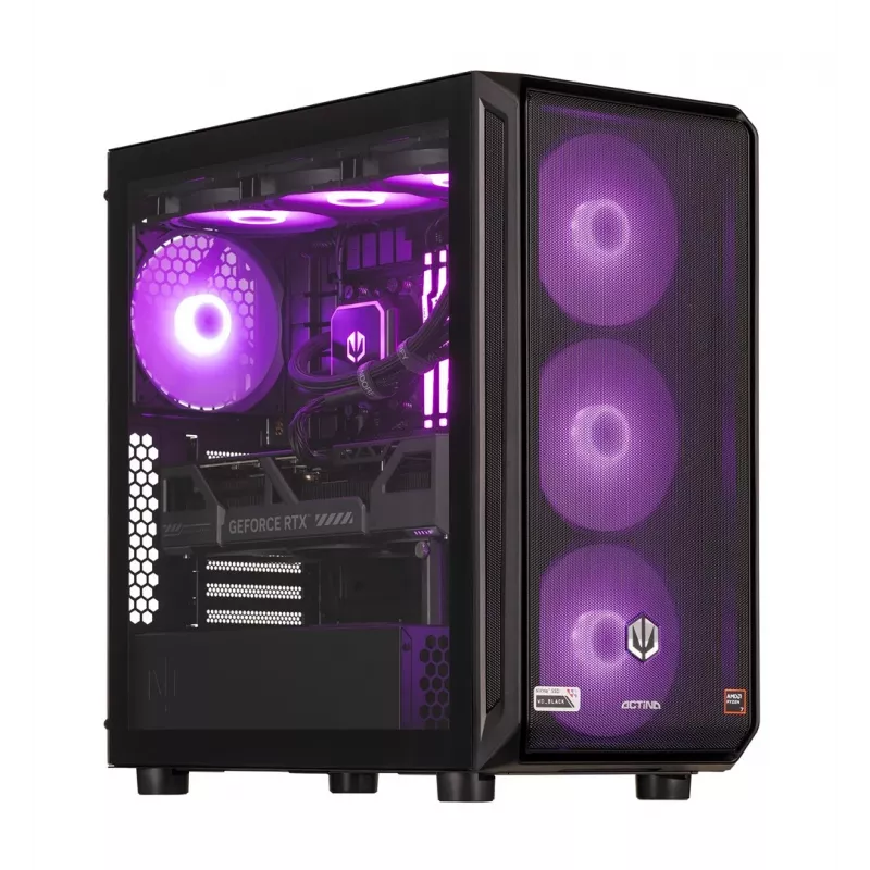 ACTINA PC AMD Ryzen 7 7800X3D 32 GB DDR5-SDRAM 2 TB SSD NVIDIA GeForce RTX 5080 Windows 11 Home Midi Tower Must