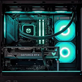 ACTINA PC AMD Ryzen 7 7800X3D 32 GB DDR5-SDRAM 2 TB SSD NVIDIA GeForce RTX 5080 Windows 11 Home Midi Tower Must