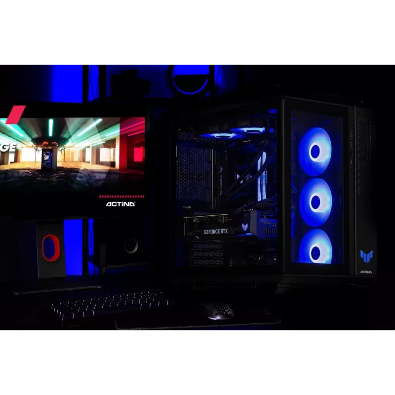 ACTINA PC AMD Ryzen 7 7800X3D 32 GB DDR5-SDRAM 2 TB SSD NVIDIA GeForce RTX 5080 Midi Tower Must