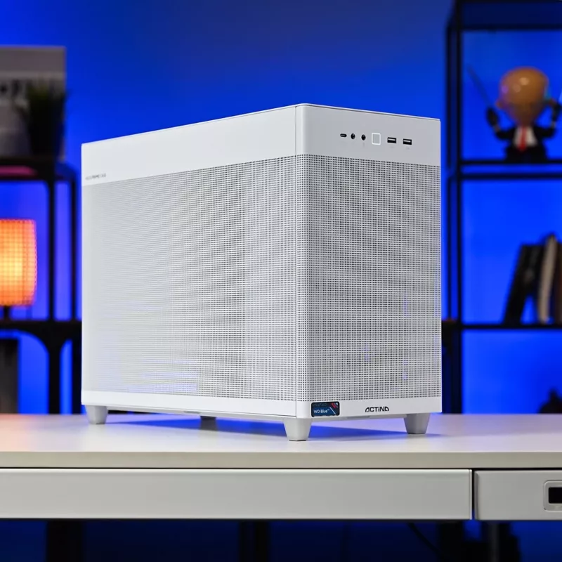 Actina PC AMD Ryzen 7 8700F 32 GB DDR5-SDRAM 1 TB SSD NVIDIA GeForce RTX 5060 Ti Mini Tower Valge