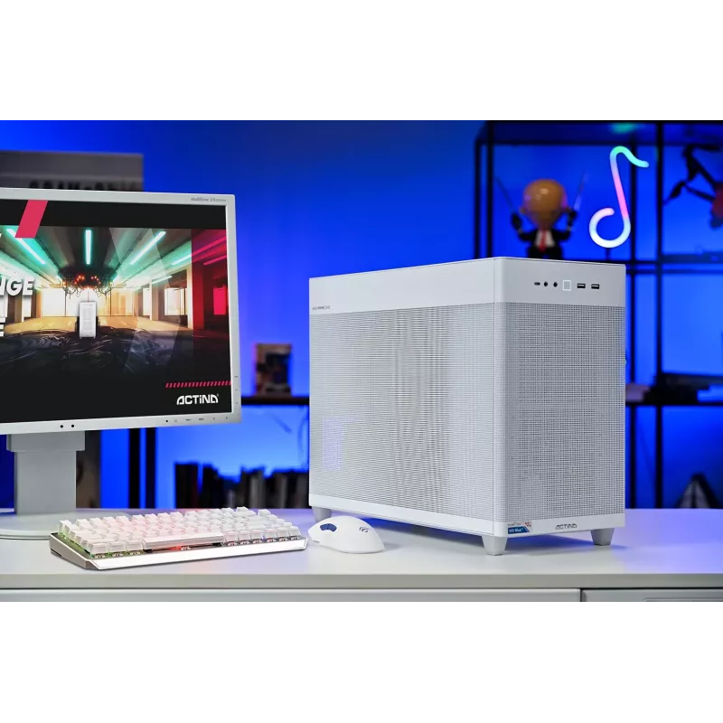 Actina PC AMD Ryzen 7 8700F 32 GB DDR5-SDRAM 1 TB SSD NVIDIA GeForce RTX 5060 Ti Mini Tower Valge