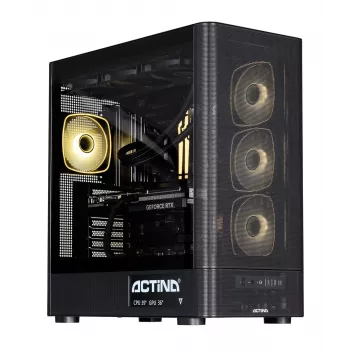 ACTINA PC AMD Ryzen 7 9850X3D 32 GB DDR5-SDRAM 2 TB SSD NVIDIA GeForce RTX 5090 Windows 11 Home Midi Tower Must