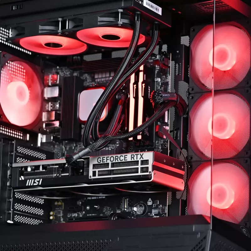 Actina PC Intel Core Ultra 7 265KF 32 GB DDR5-SDRAM 2 TB SSD NVIDIA GeForce RTX 5080 Windows 11 Home Midi Tower Must