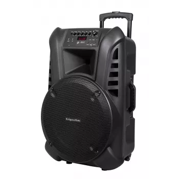 ACTIVE KEY Aktiivkõlarikapp 2 juhtmevaba UHF-mikrofoniga, SD, Bluetooth, FM, USB, 60 W