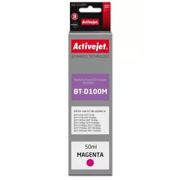 Activejet AB-D100M Magenta tindipudel Brother printeritele, 50 ml, Supreme seeria, Brother BT-D100M asendus