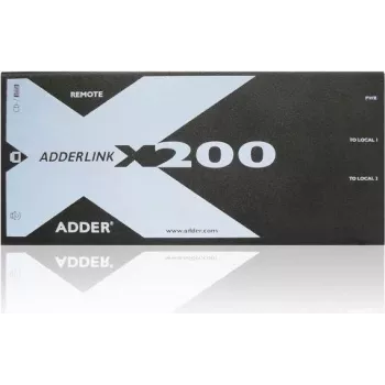Adder X200-USB/P-IEC AdderLink X200 VGA USB KVM pikendaja komplekt CAT5/5e/6/7 kaudu kuni 100m
