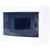 ADELID RM-NT-06T Pindpaigaldatav jaotuskilp, 6 moodulit, 1 rida, IP40, valge/hall