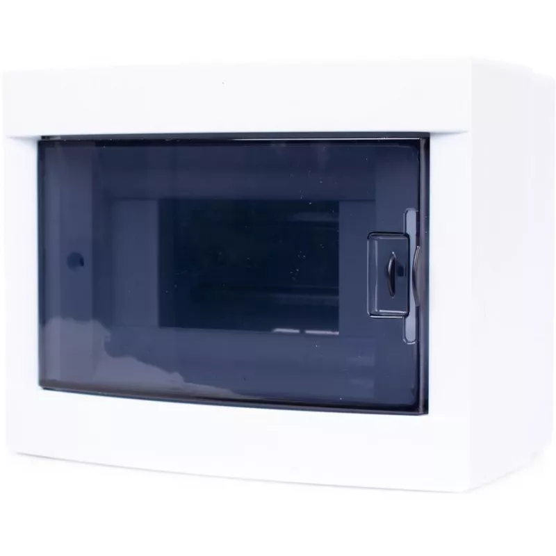 ADELID RM-NT-06T Pindpaigaldatav jaotuskilp, 6 moodulit, 1 rida, IP40, valge/hall