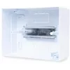 ADELID RM-NT-06T Pindpaigaldatav jaotuskilp, 6 moodulit, 1 rida, IP40, valge/hall