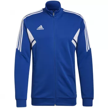 adidas Condivo 22 meeste spordijakk, meeskonna mereväesinine, AEROREADY, täispikk tõmblukk, liibuv lõige