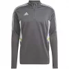 adidas Condivo 22 meeste treeningdressipluus 1/2 lukuga hall viis/valge HD2312