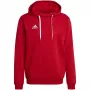 adidas Entrada 22 meeste dressipluus kapuutsiga punane XL