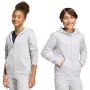 adidas Entrada 26 Täispikkuses lukuga kapuutsiga laste helehall KH1779 152cm
