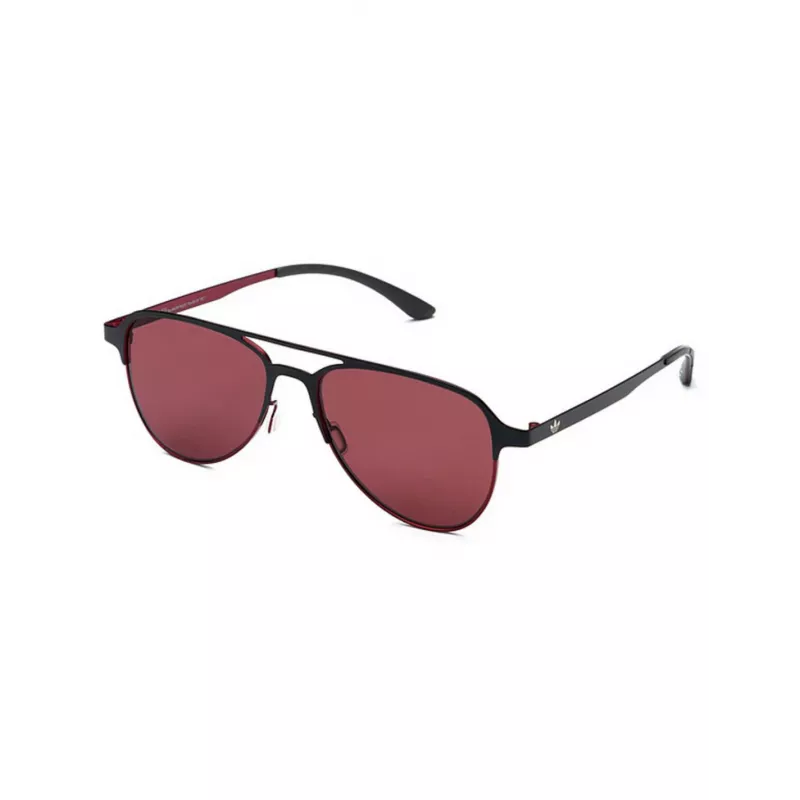 Adidas Meeste AOM005-009053 Sport Ristkülikukujulised Päikeseprillid - Must Raam, Hallid Läätsed 54mm