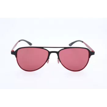 Adidas Meeste AOM005-009053 Sport Ristkülikukujulised Päikeseprillid - Must Raam, Hallid Läätsed 54mm