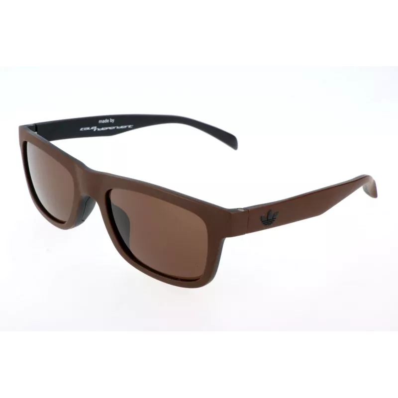 Adidas Originals AOR005-044009 Meeste ristkülikukujulised päikeseprillid - must raam, hallid läätsed 54mm