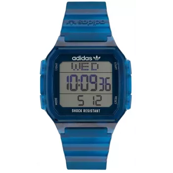 Adidas Project Two meeste digitaalne kvartskell AOST22552 48mm must silikoon