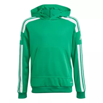 adidas Squadra 21 kapuutsiga noorte dressipluus meeskonna roheline/valge GP6432 suurus 140cm