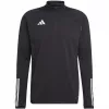 adidas Tiro 23 Competition treeningpluus kitsa istuvusega pikkade varrukatega must HK7644