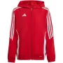 adidas Tiro 24 Laste treeningjakk Erkpunane 116cm