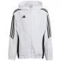 adidas Tiro 24 treeningjope laste valge 140 cm