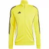 adidas Tiro 24 meeste treeningpluus kollane veerandtõmblukuga pikkade varrukatega AEROREADY liibuv M