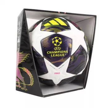 adidas UCL 25/26 Finaal Pro Jalgpall Suurus 5 Lilla/Valge JX9077