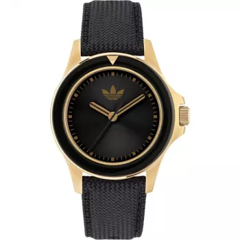 Adidas Unisex AOST22568 Digital LCD Watch 38mm Black Silicone