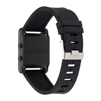 Adidas Unisex AOST23568 Kvarts Analoogkell 31mm Must Silikoon
