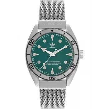 ADIDAS naiste käekell AOFH22005 42mm kvarts valge silikoon
