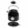Adler AD 1346B Elektrikanne 1,7 L, 2200 W, must, metallik
